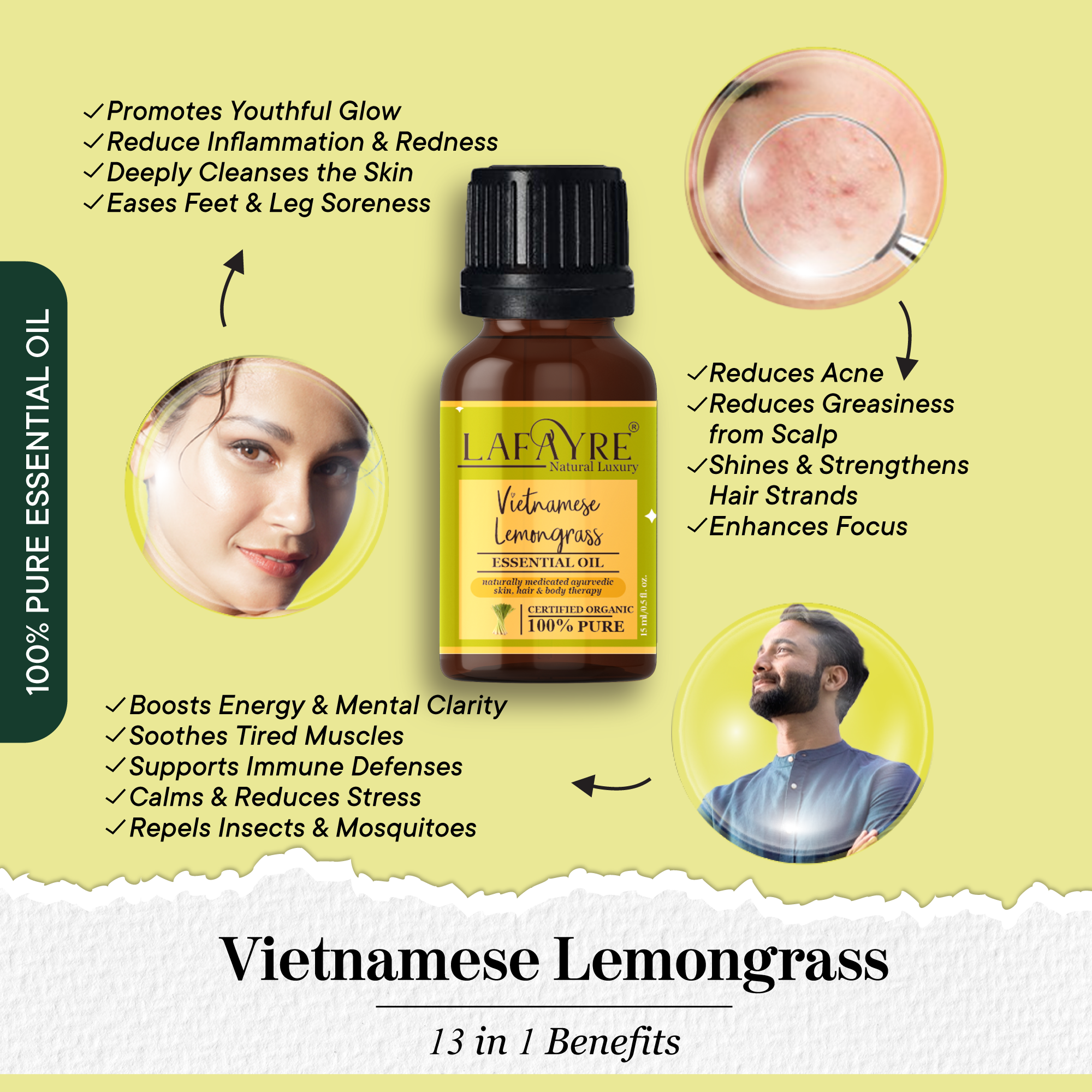 Lemongrass Essential Oil Benefits