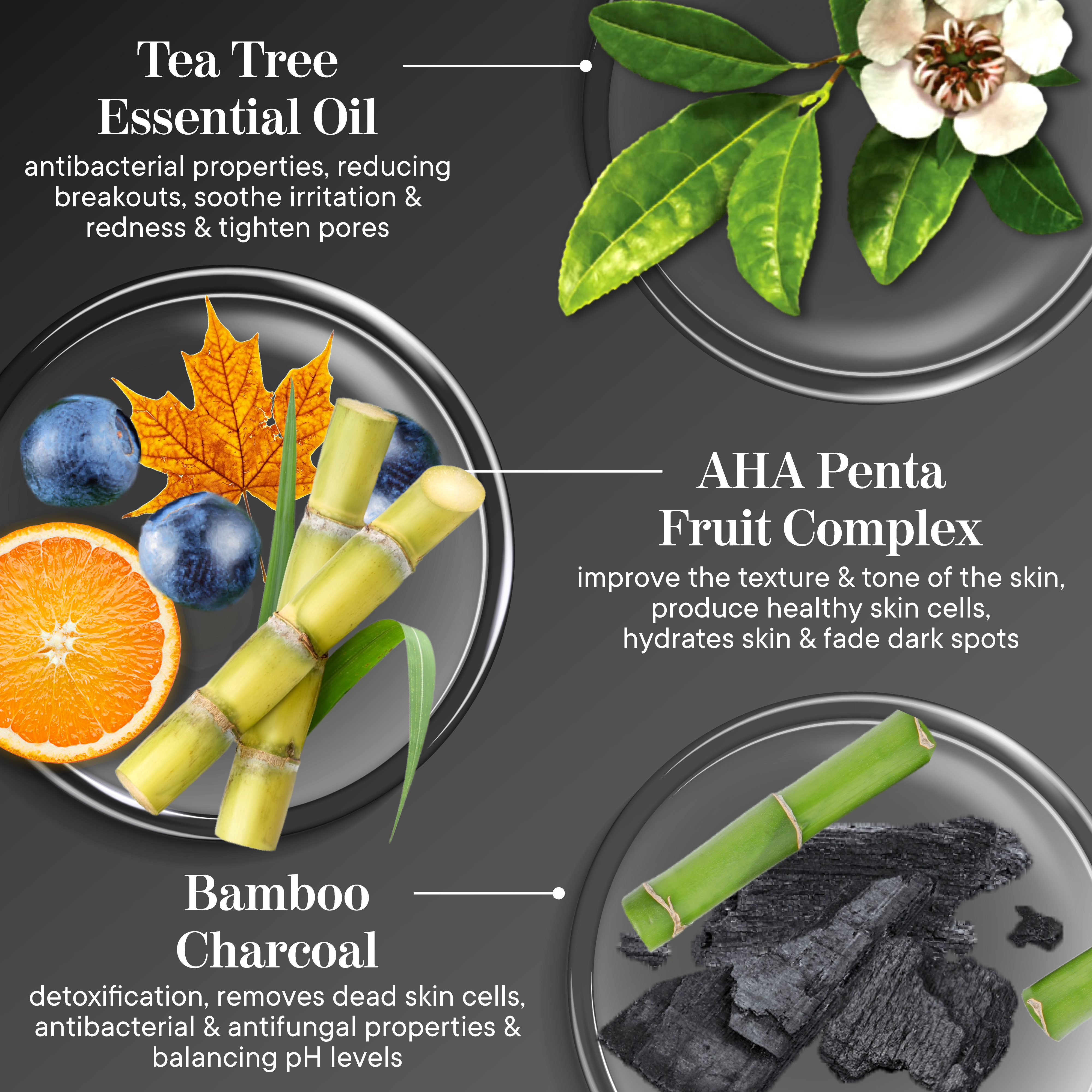 Clarifying Charcoal facewash Ingredients