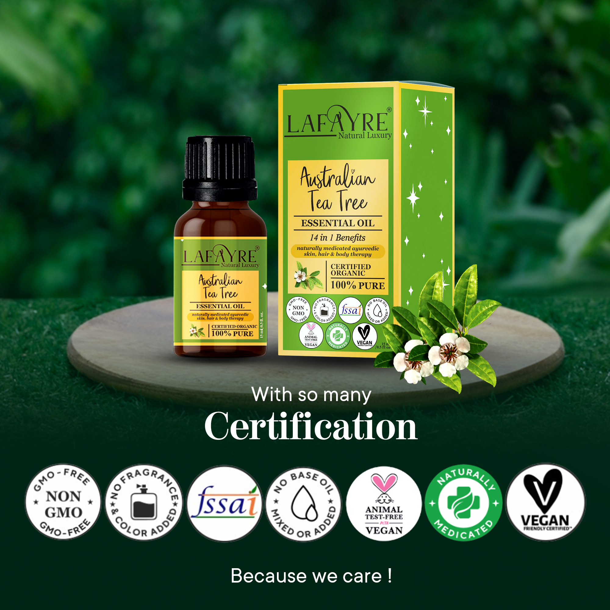 Australian Tea Tree Oil Certificate