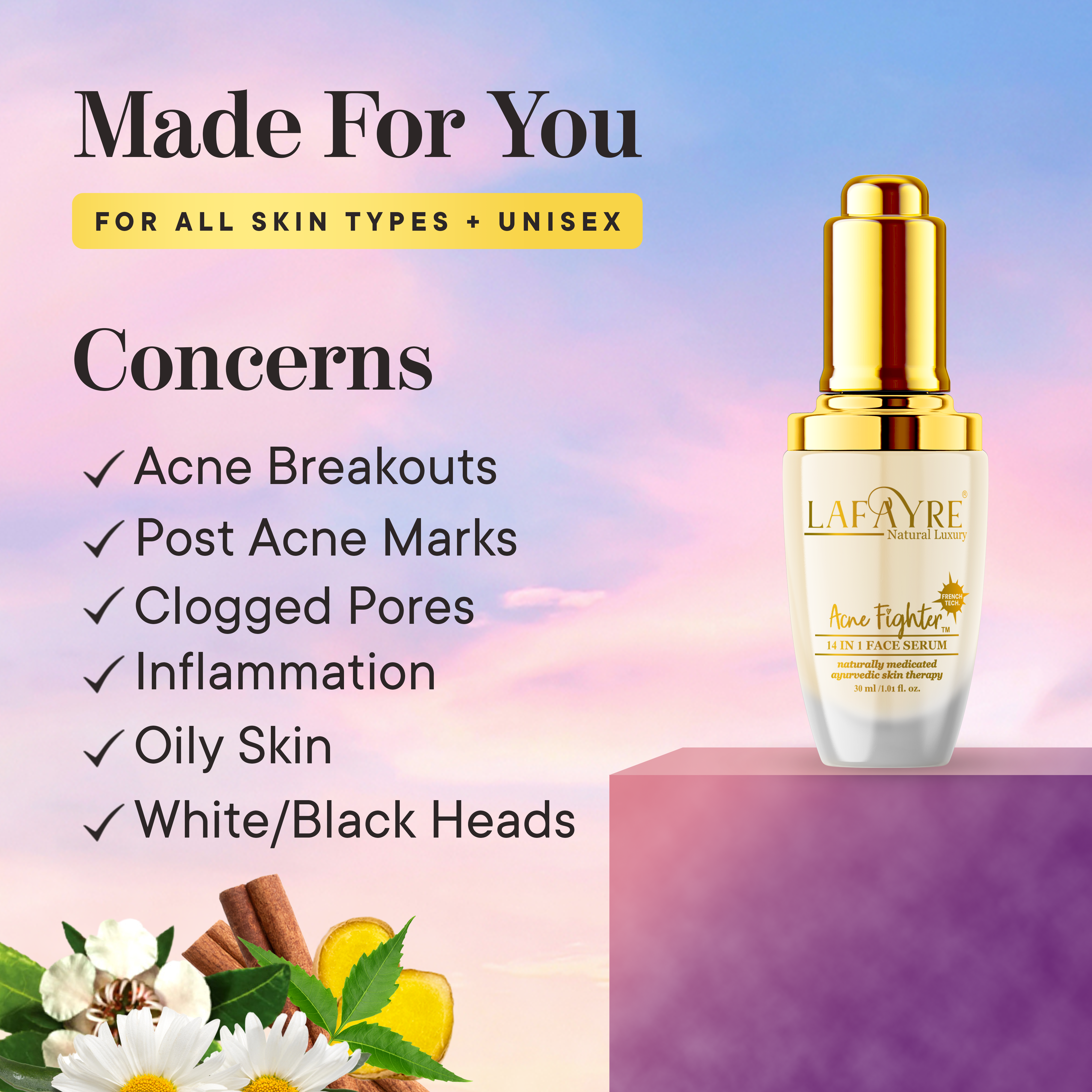 Acne Fighter 14 in 1 Face Serum