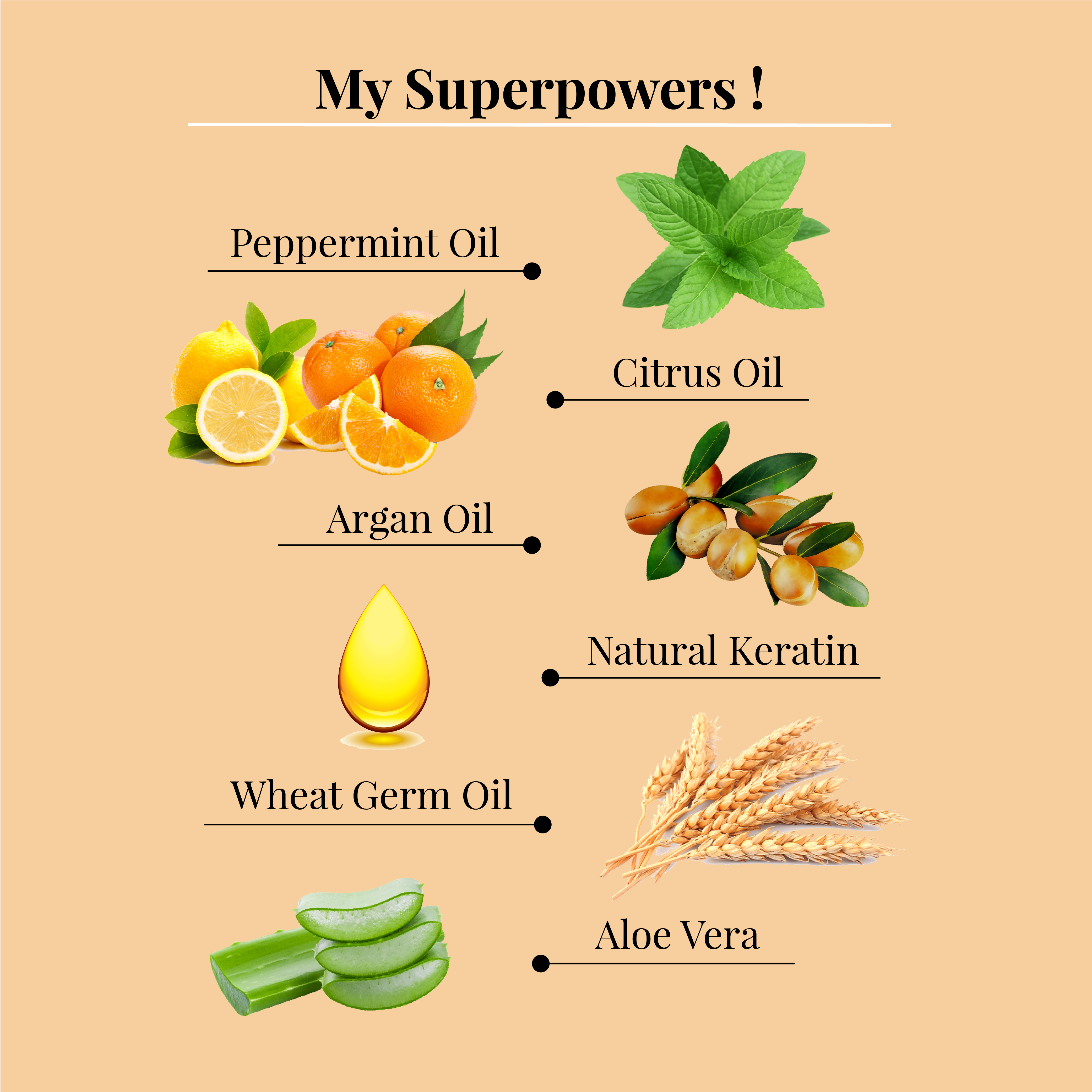 Peppermint & Citrus Oil Keratin Hair Renewal Shampoo - LAFAYRE