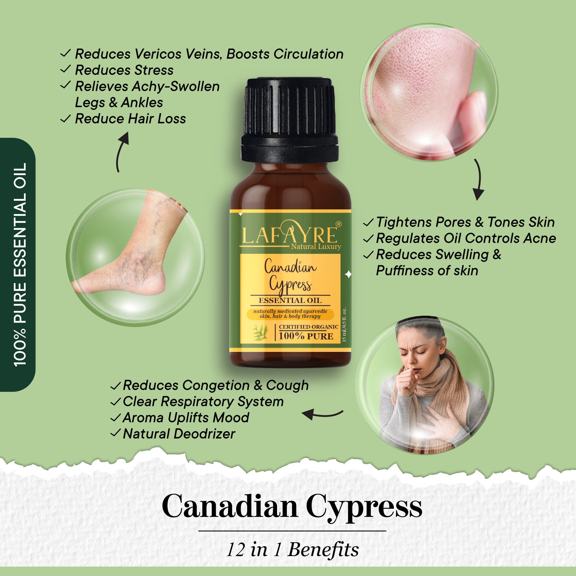 Canadian Cypress Essential Oil Benefits