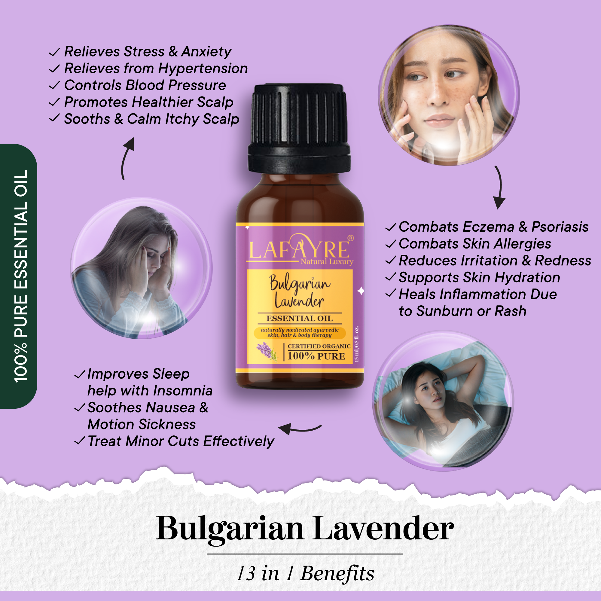 Bulgarian Lavender Essential Oil Benefits