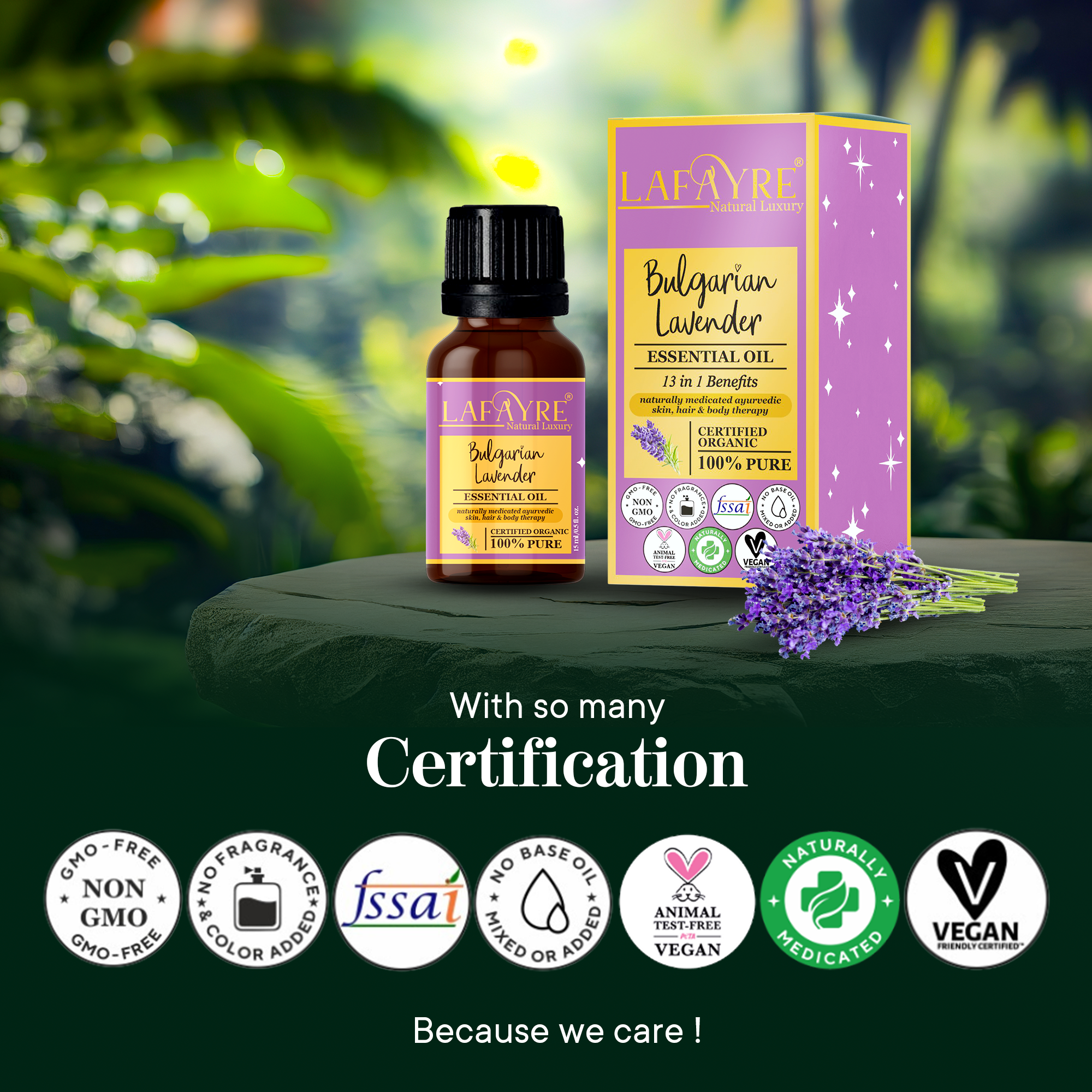 Bulgarian Lavender 100% Pure Essential Oil