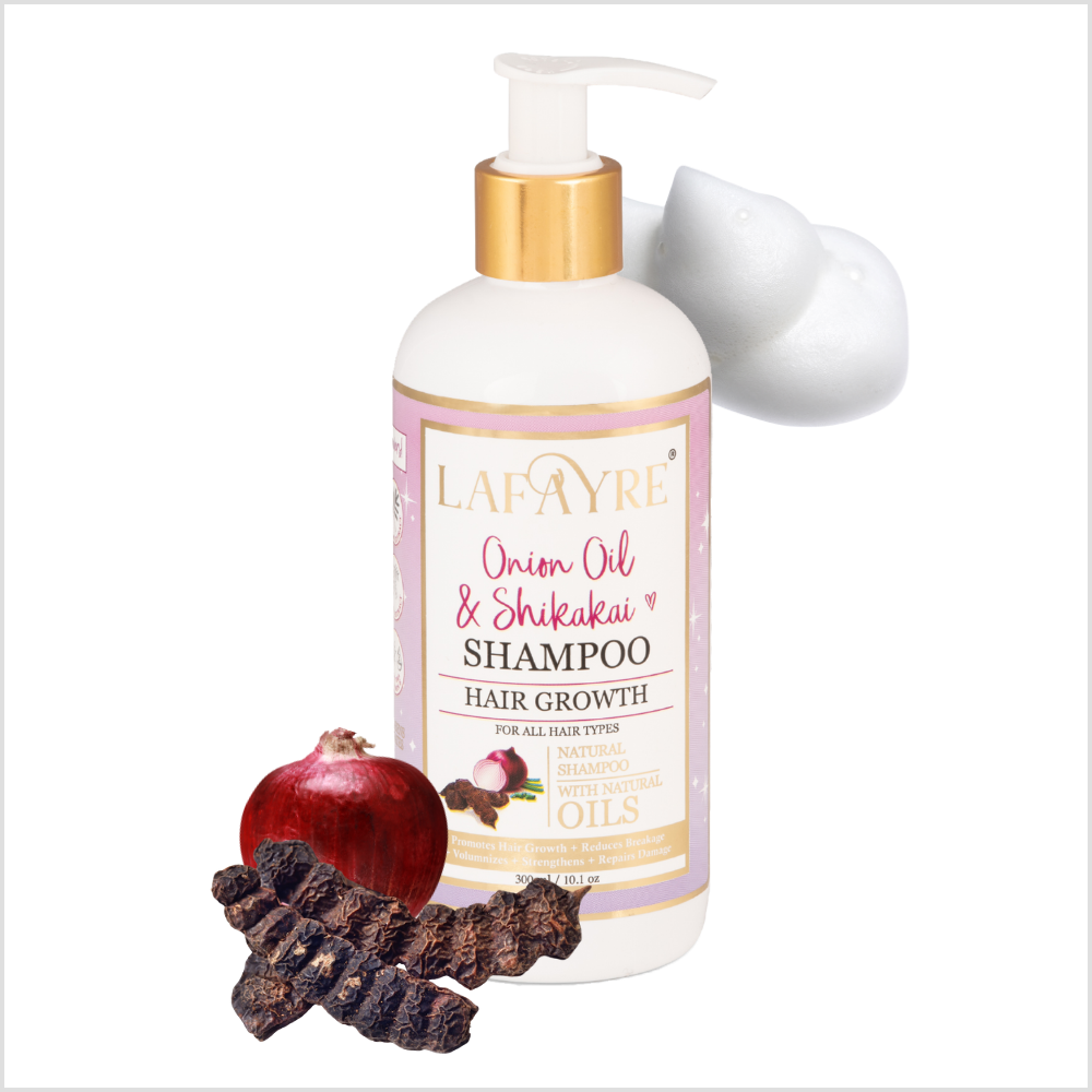 LAFAYRE Onion Oil & Shikakai Hair Growth Shampoo