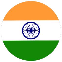 Indian Flag in a circle